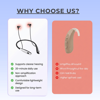 Red Light Therapy Earbuds